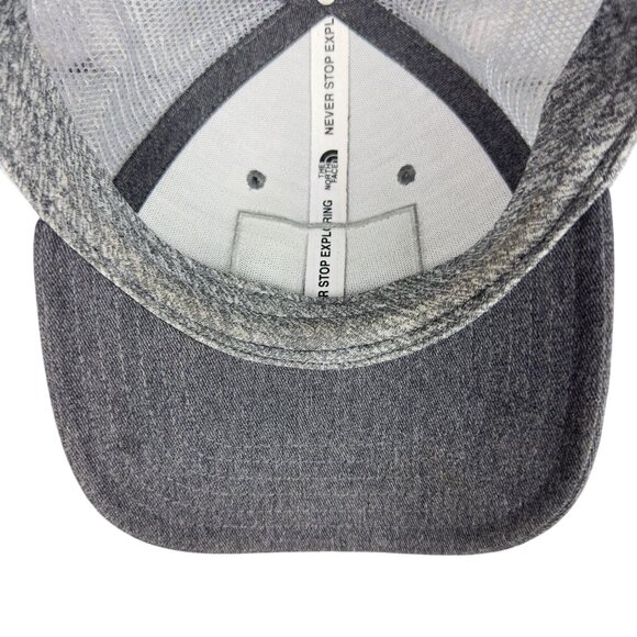 The North Face Fine Alpine Equipment Mesh Back Snapback Cap 2 Tones Gray - Picture 10 of 10